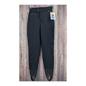 Eddie Bauer EBTEK Black Stirrup Ski Pants Size 12